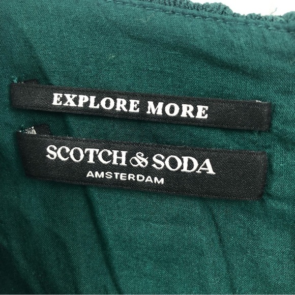 Scotch and Soda Dress Evermore Era Green M - Picture 10 of 11